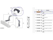 Replacement pipe for Mini Mini Countryman (F60) Cooper OEM IAM reference 8693166 13718693166 