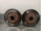 Replacement front brake disc for Mitsubishi ASX (GA0W) 1.8 DI-D CAT OEM IAM reference 4615A117 