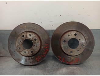 Recambio de disco freno delantero para suzuki swift berlina (mz) 1.3 16v cat referencia OEM IAM 5531162J01  