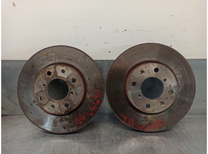 Replacement front brake disc for Suzuki Swift Saloon (MZ) 1.3 16V CAT OEM IAM reference 5531162J01 