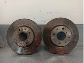 Replacement front brake disc for Suzuki Swift Saloon (MZ) 1.3 16V CAT OEM IAM reference 5531162J01 