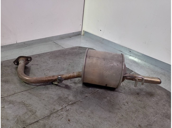 Recambio de tubo escape trasero para toyota yaris 1.0 cat referencia OEM IAM 10Q02 174300Q070 CESTA 6