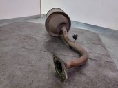 Recambio de tubo escape trasero para toyota yaris 1.0 cat referencia OEM IAM 10Q02 174300Q070 CESTA 6