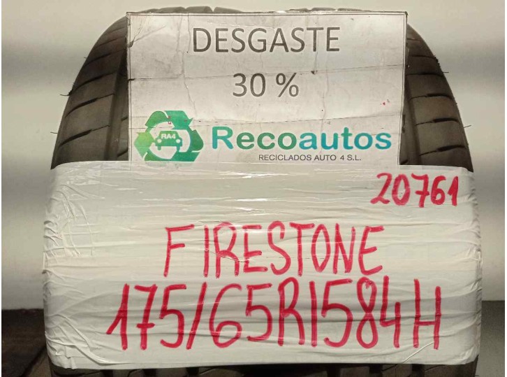 Recambio de neumatico firestone para toyota yaris 1.0 cat referencia OEM IAM 17565R1584H FIRESTONE ROADHAWK