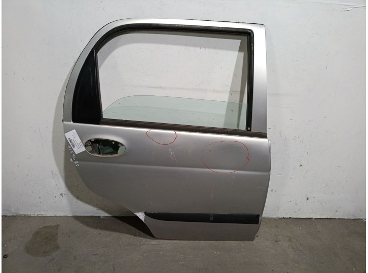 Replacement rear right door for Daewoo Matiz 0.8 CAT OEM IAM reference 96562538 GREY 5 DOORS