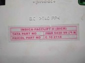Recambio de cuadro instrumentos para tata indica 2006 1.4 ( 52 kw) referencia OEM IAM 286854309909N C102114 PRICOL