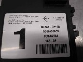 Replacement central locking unit for Toyota Auris 1.4 16V CAT OEM IAM reference 8974102100 S000000035 VALEO