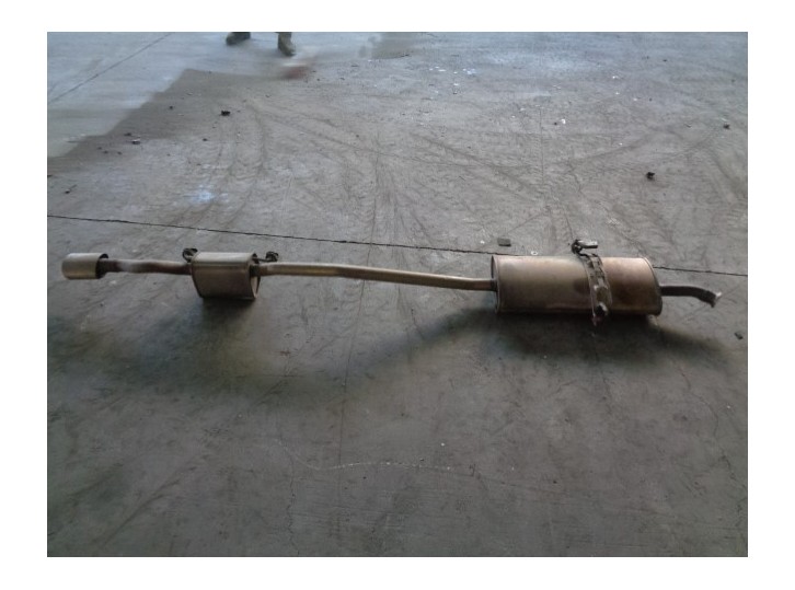 Recambio de tubo escape completo para mercedes-benz clase b (w245) 200 (245.233) referencia OEM IAM 1694910700 1694910900 CESTA 