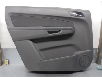 Replacement rear left door trim panel for Opel Zafira B 1.6 16V CAT OEM IAM reference 13223180 7231594 