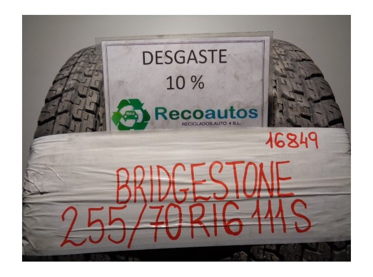 Recambio de neumatico/s bridgestone para opel monterey ltd referencia OEM IAM 25570R16111S BRIDGESTONE DUELER H/T 840