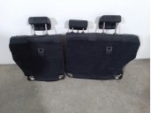 Recambio de asientos traseros para lexus ct 200h referencia OEM IAM 4894348 TELA NEGRA 5 PUERTAS