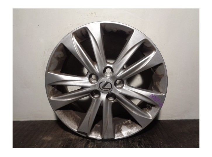 Recambio de llanta para lexus ct 200h referencia OEM IAM 4261176140 R16X6J45 