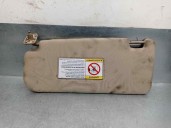 Replacement right sun visor for SsangYong Rodius 2.7 turbodiesel CAT OEM IAM reference 7614021302EAJ 