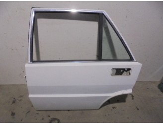 Recambio de puerta trasera izquierda para lancia delta 1.3 referencia OEM IAM 0082429447 BLANCA 5 PUERTAS
