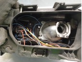 Recambio de faro derecho para audi a4 berlina (b5) 1.8 20v turbo referencia OEM IAM 084411136R CON LUPA 4 PUERTAS