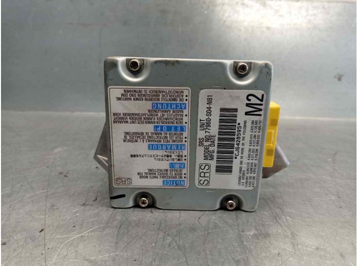 Recambio de centralita airbag para honda civic berlina 3/4 (ej/ek) 1.6 cat referencia OEM IAM 77960S04N81 