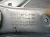 Recambio de elevalunas delantero derecho para opel astra h ber. 1.7 16v cdti referencia OEM IAM 13100418 6 PINES 5 PUERTAS