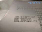 Recambio de guantera para toyota yaris (_p13_) 1.5 hybrid (nhp130_) referencia OEM IAM 555500D151 555500D151 555510D150