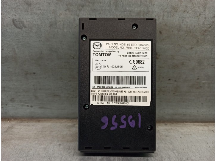 Recambio de modulo electronico para mazda cx-5 2.2 turbodiesel cat referencia OEM IAM KD5166EZ0D  TOMTOM