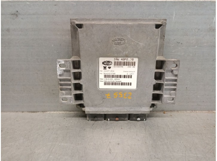 Recambio de centralita motor uce para peugeot 206 berlina xn referencia OEM IAM 9642597680  MAGNETI