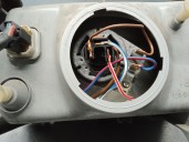 Recambio de faro izquierdo para volvo 340-360 (343, 345) 2.0 referencia OEM IAM 3296950  12505300LI HELLA