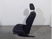 Replacement front right seat for BMW 1 Series Cabriolet (E88) 2.0 Turbodiesel CAT OEM IAM reference 52107247223 BLACK FABRIC