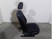 Replacement front right seat for BMW 1 Series Convertible (E88) 2.0 Turbodiesel CAT OEM IAM 52107247223 BLACK FABRIC reference