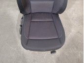 Replacement front right seat for BMW 1 Series Convertible (E88) 2.0 turbodiesel cat OEM IAM reference 52107247223 BLACK FABRIC