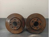 Recambio de disco freno delantero para renault laguna iii kte3/ kte30e 3.0 referencia OEM IAM 402060010R  