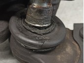 Recambio de brazo suspension inferior delantero izquierdo para ford transit connect 1.6 tdci cat referencia OEM IAM DV613A424BC 