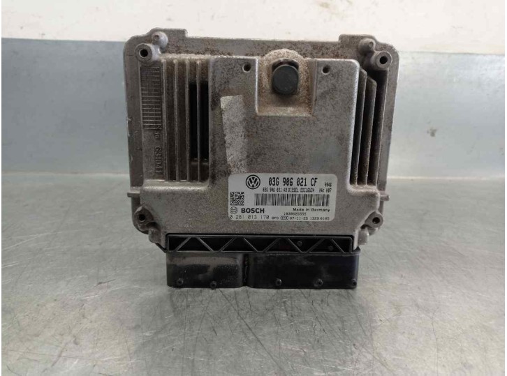Recambio de centralita motor uce para volkswagen eos (1f8) 2.0 tdi referencia OEM IAM 03G906021CF 0281013170 BOSCH