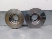 Recambio de disco freno trasero para renault 19 (b/c/l53) referencia OEM IAM 6010113 TEKNO BRAKE