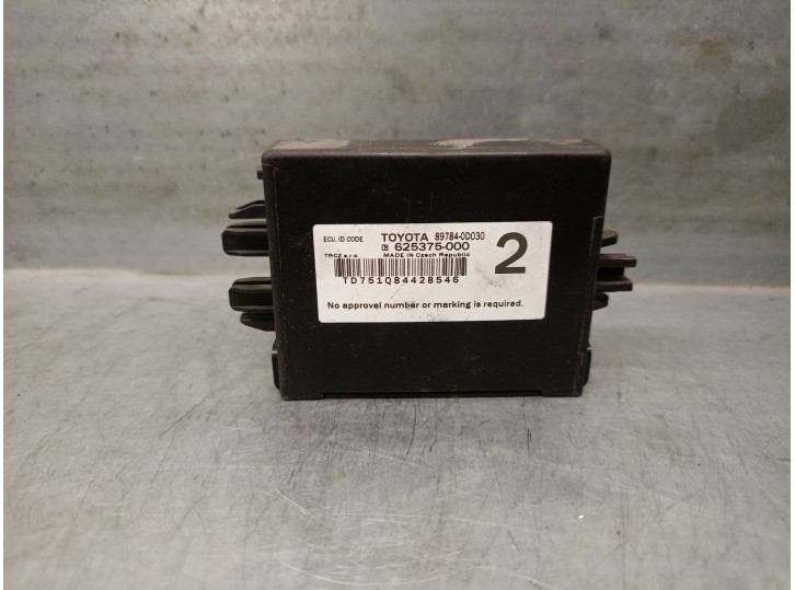 Recambio de centralita inmovilizador para toyota yaris (_p13_) 1.5 hybrid (nhp130_) referencia OEM IAM 897840D030 625375000