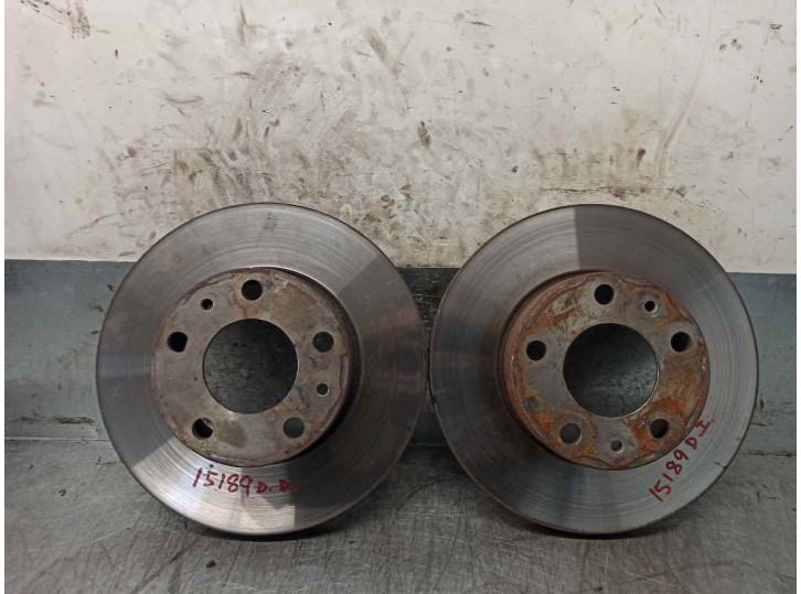 Replacement front brake disc for Fiat Ducato open cab, double cab. (from 03.02) 2.3 JTD CAT OEM IAM reference 