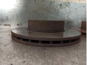 Replacement front brake disc for Fiat Ducato open cab, double cab. (from 03.02) 2.3 JTD CAT OEM IAM reference 
