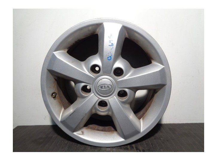 Recambio de llanta para kia sorento 2.5 crdi active referencia OEM IAM 529103E700 R17X7JH2OFFSET45 ALUMINIO 5P