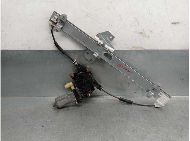 Replacement rear left window regulator for hyundai accent (mc) 1.4 cat OEM IAM reference 834011G010 2 PINS 4 DOORS