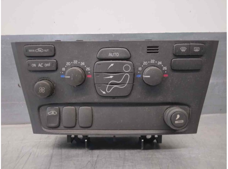 Recambio de mando climatizador para volvo s60 berlina 2.4 cat referencia OEM IAM 8682930 M621DCO0072 ALPS