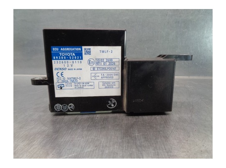 Replacement electronic module for Toyota Yaris (_P9_) 1.4 D-4D (NLP90_) OEM IAM reference 8930052021 2326000110 DENSO