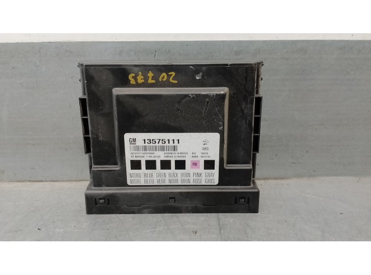 Recambio de modulo electronico para opel insignia a (g09) 2.0 cdti 4x4 (68) referencia OEM IAM 13575111 F00HJ00625 BOSCH