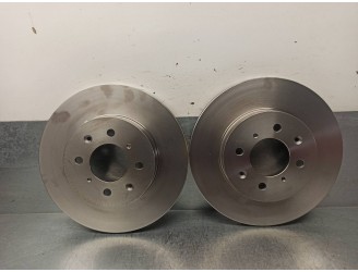 Recambio de disco freno delantero para mg serie 400 (rt) referencia OEM IAM EAP9579 