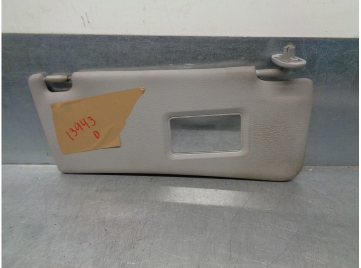 Recambio de parasol derecho para mg serie 600 (rh) 2.0 turbodiesel referencia OEM IAM   