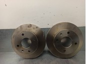 Recambio de disco freno trasero para ford orion referencia OEM IAM 6016523  