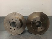 Recambio de disco freno trasero para seat malaga referencia OEM IAM 0986478740 