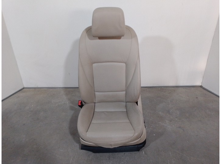 Recambio de asiento delantero izquierdo para bmw serie 7 (f01/f02) 3.0 turbodiesel referencia OEM IAM 552733911 CUERO BEIGE 4 PU