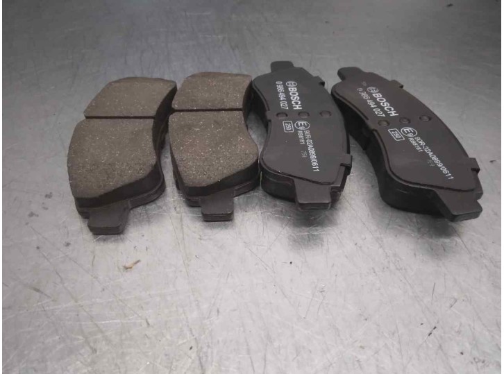 Recambio de pastillas de freno para peugeot 206 cc 2.0 16v cat referencia OEM IAM   