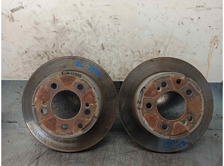 Recambio de disco freno trasero para ssangyong rexton 270 xvt limited referencia OEM IAM   