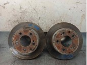 Recambio de disco freno trasero para ssangyong rexton 270 xvt limited referencia OEM IAM 