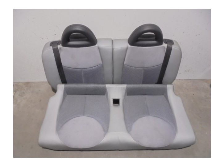 Recambio de asientos traseros para citroën c3 pluriel 1.6 16v sensodrive referencia OEM IAM TELA GRIS 2 PUERTAS