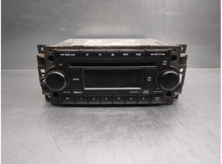 Recambio de sistema audio / radio cd para jeep compass 2.0 crd cat referencia OEM IAM 5091509AG 